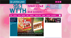 Desktop Screenshot of 961wtth.com